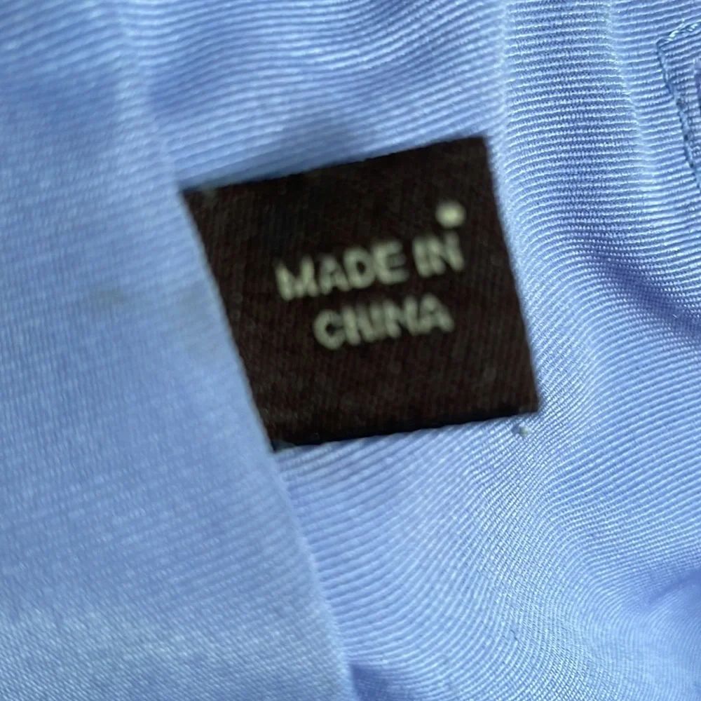 Taupe/tan Coach logo purse, violet lining, white straps - Picture 12 of 12